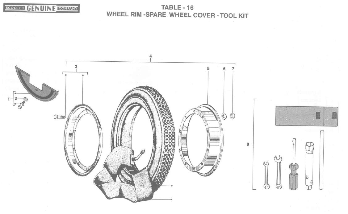 Genuine Stella Wheel Rim